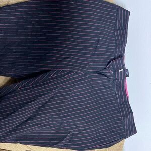 Hot pink and black taunt jr size 3 dress pants
